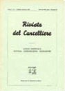 1968: nasce la Rivista del Cancelliere